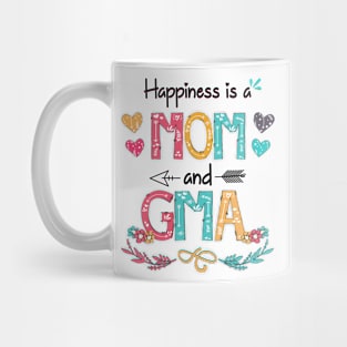 Happiness Is A Mom And Gma Wildflower Happy Mother's Day Mug